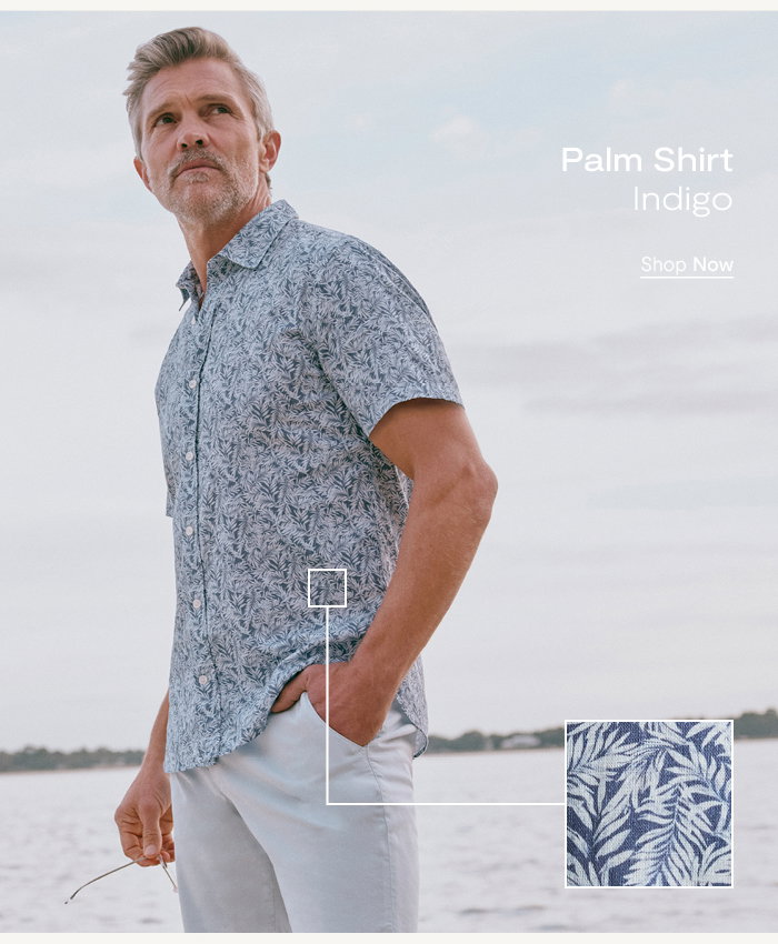 Palm Shirt Indigo