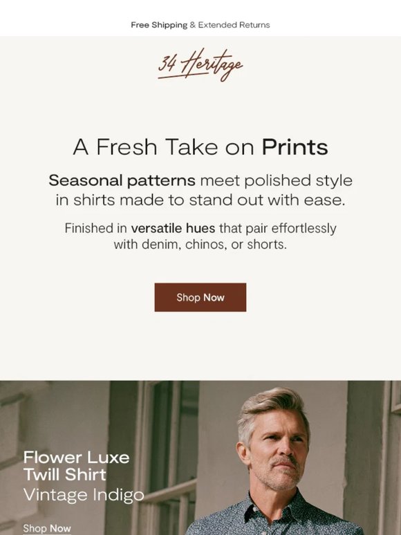 Printed Shirts, Refined