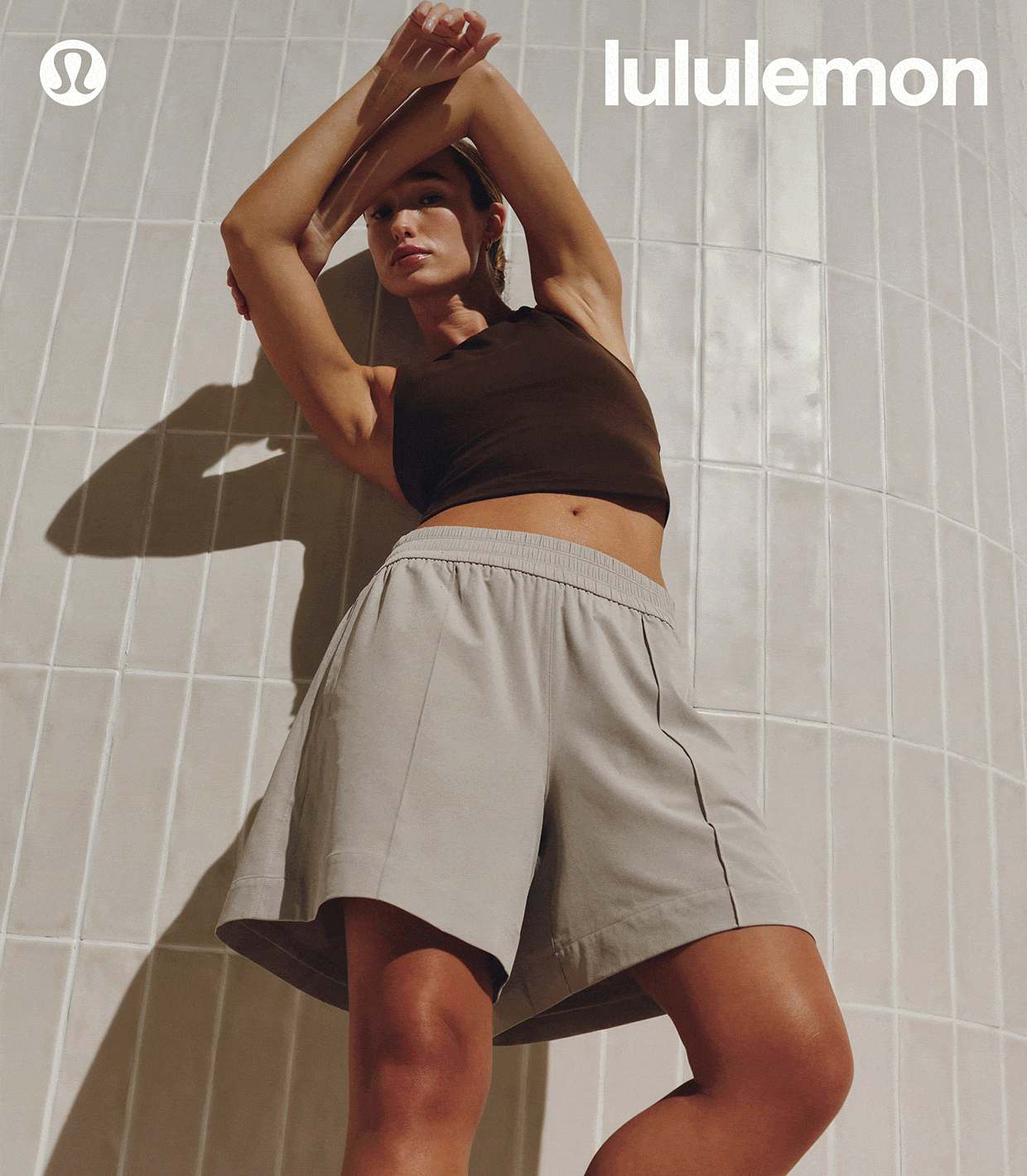 Our Breezily Shorts stretch through the summer heat with lightweight ease.