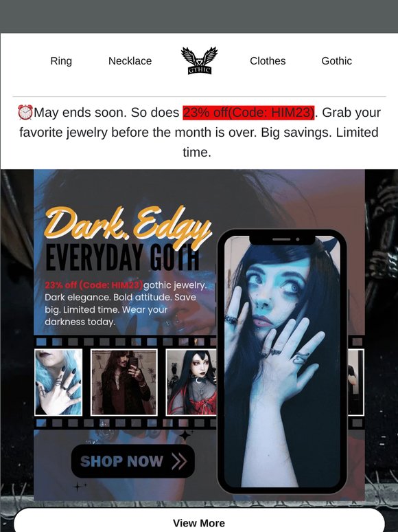 ⏳ Daily Dark Styles Won't Last. Grab Your Edge.