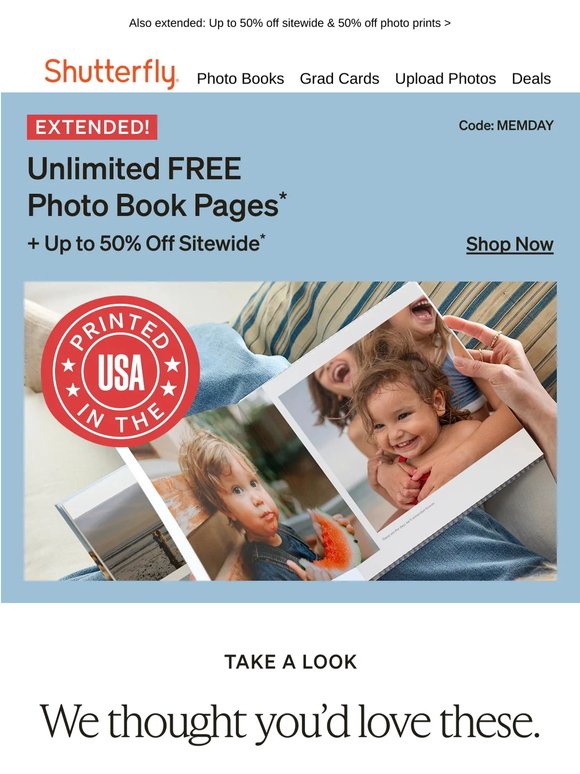 Guess what’s back?! UNLIMITED free photo book pages!