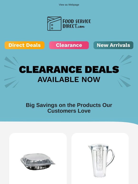 End of Spring Clearance Deals Just Landed!