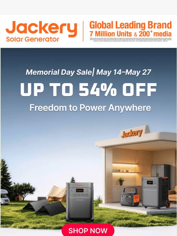 ⏰ Final 48 Hours | Memorial Day Savings Up to 54% Off