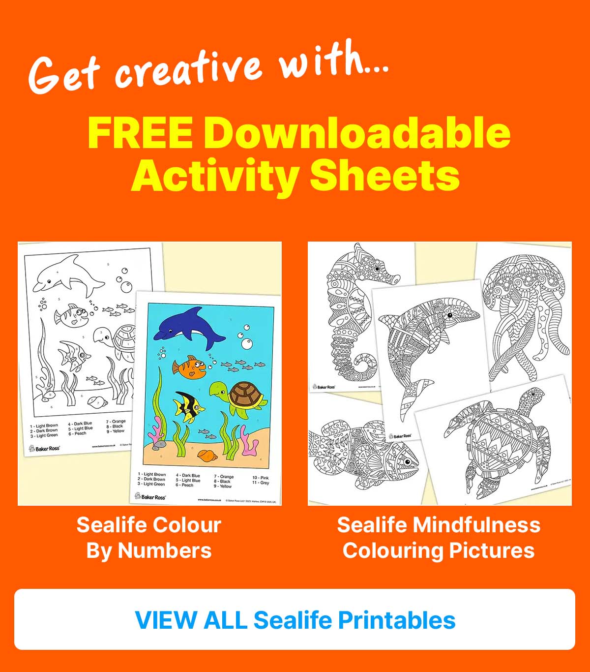 Sealife Printables