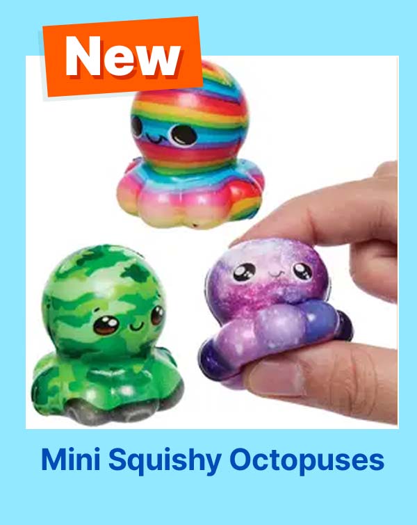 Mini Squishy Octopuses