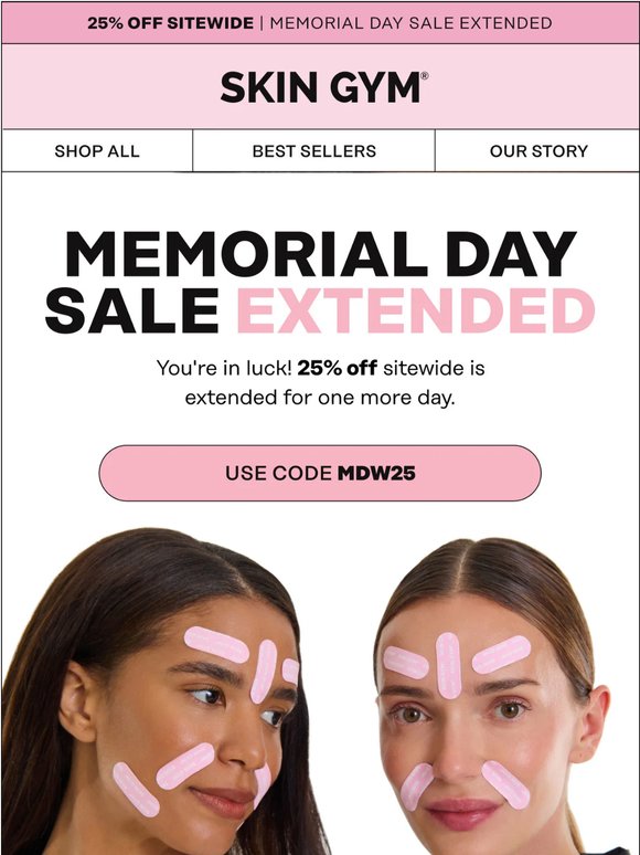 Surprise! Sale Extended 🚨