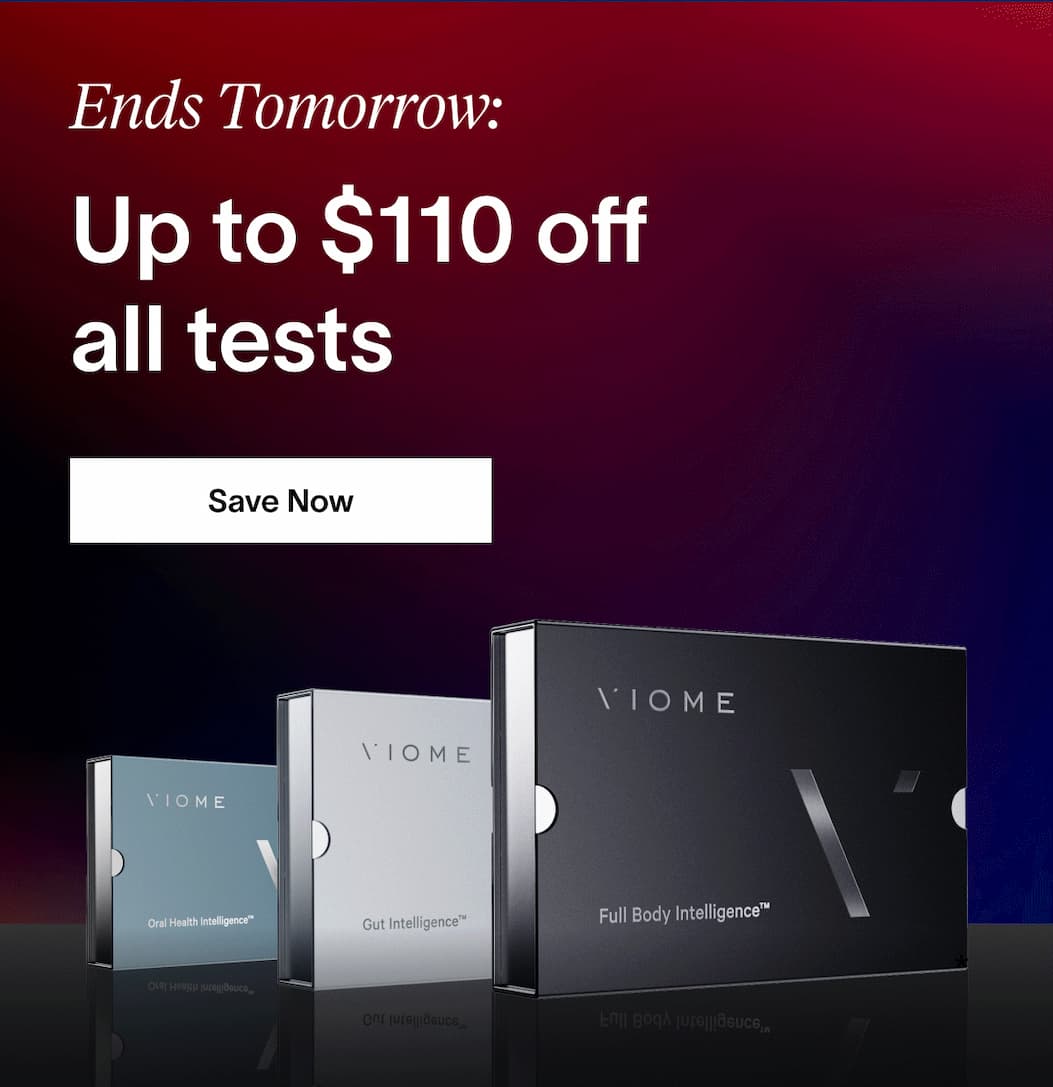 Ends Tomorrow: | Up to $110 off all tests | [SAVE NOW]