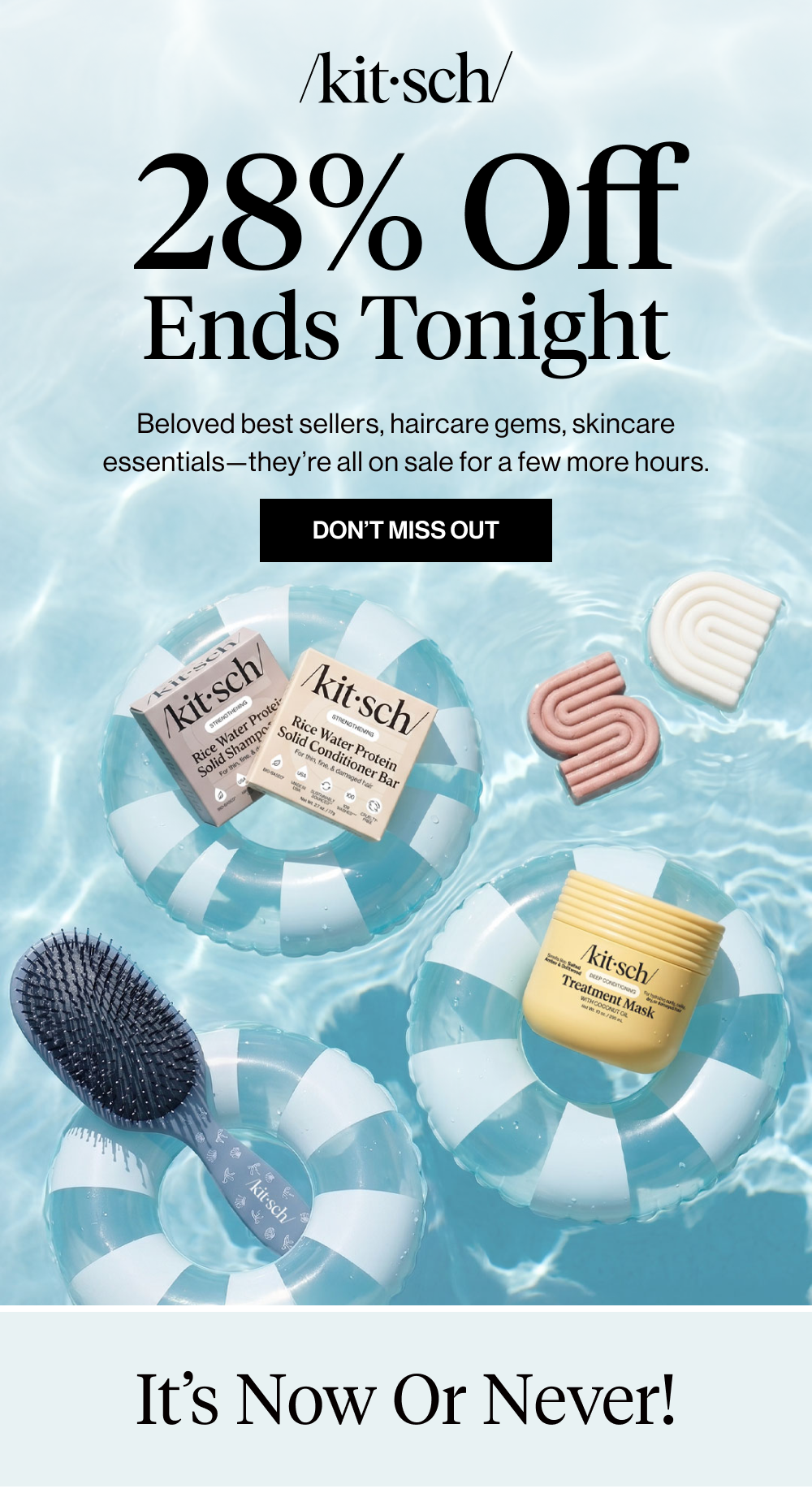 28% Off Ends tonight. Beloved best sellers, haircare gems, skincare essentials—they’re all on sale for a few more hours.