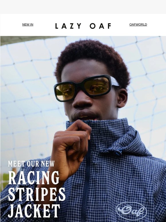 Meet Our Racing Stripes Jacket 🏁