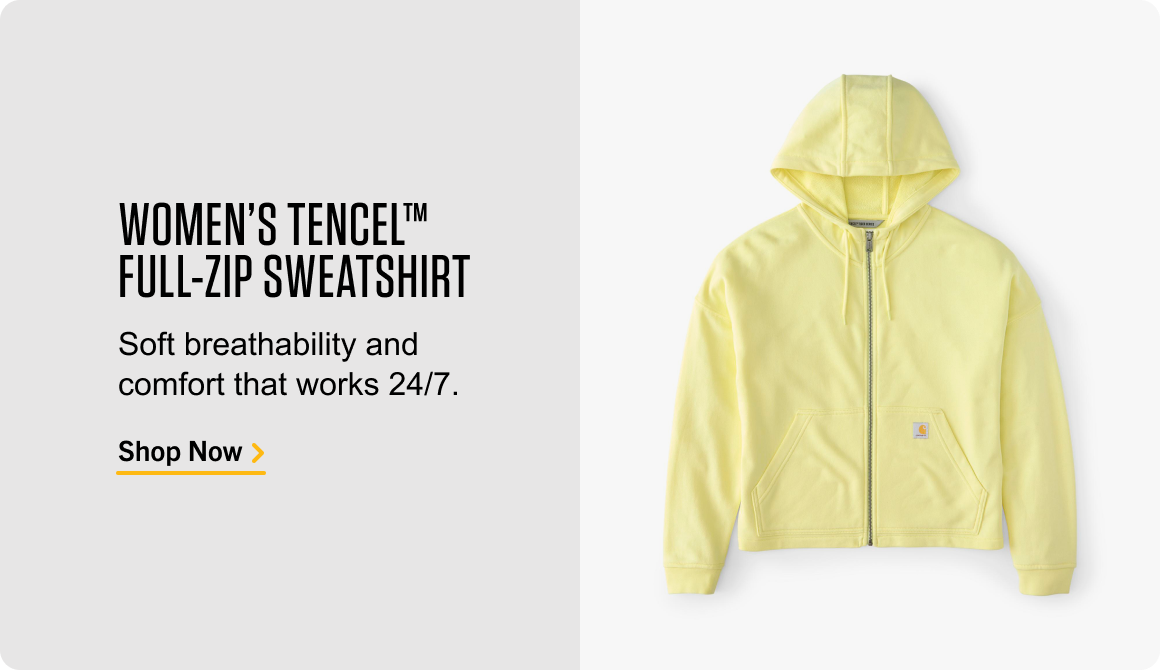 Shop Women’s Tencel™ Full-Zip Sweatshirt