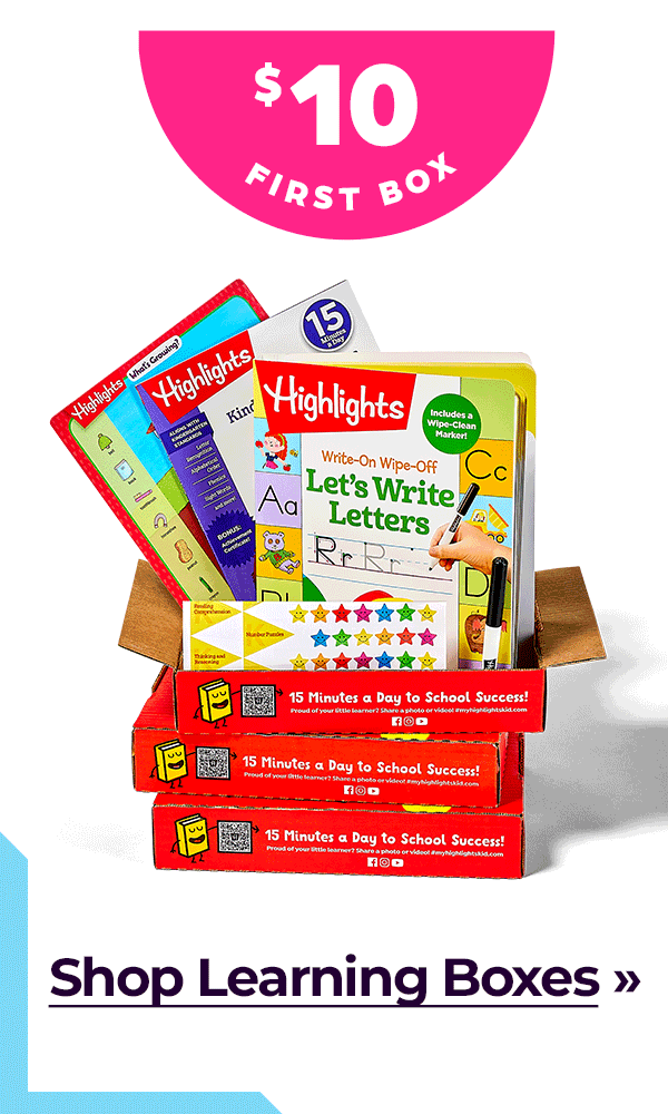Learning Boxes: $10 First Box.