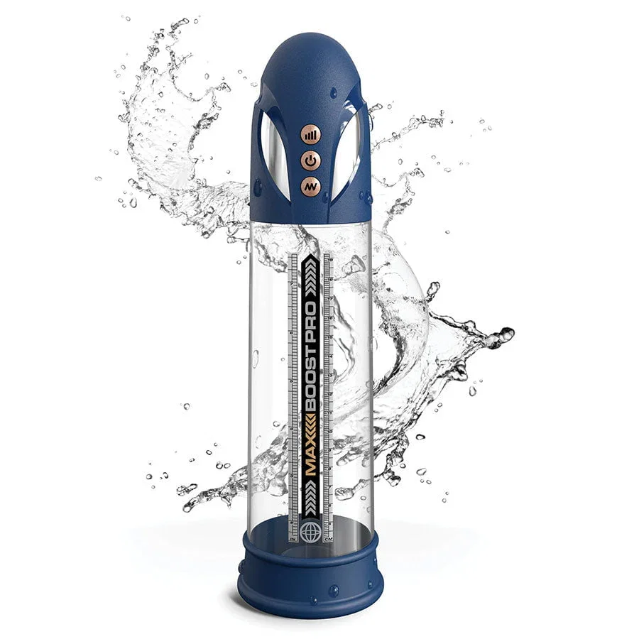 Image of Max Boost Pro Flow Rechargeable Electric Hydro Penis Pump