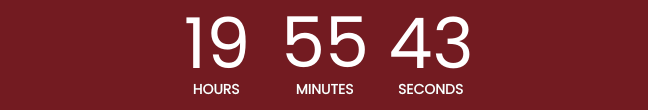 Memorial Day Sale Countdown