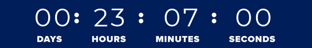 Time's running out! 