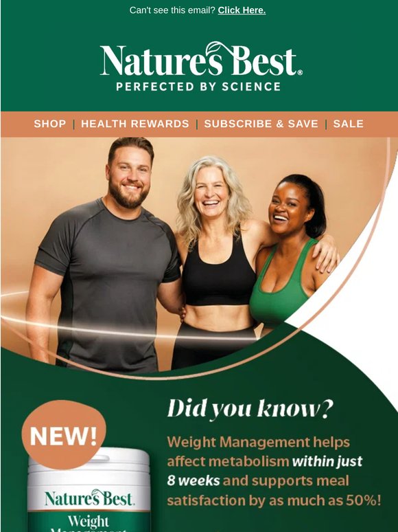 NEW Weight Management!