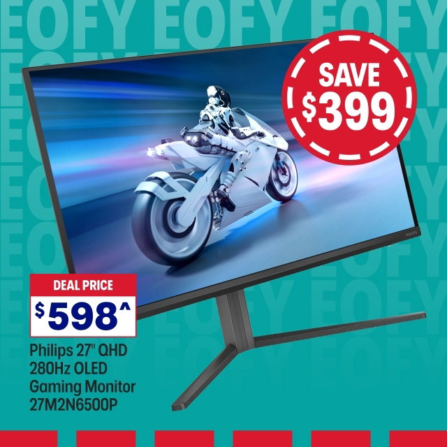 Philips 27" QHD 280Hz OLED Gaming Monitor
