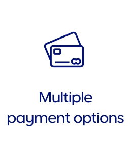 Multiple payment options