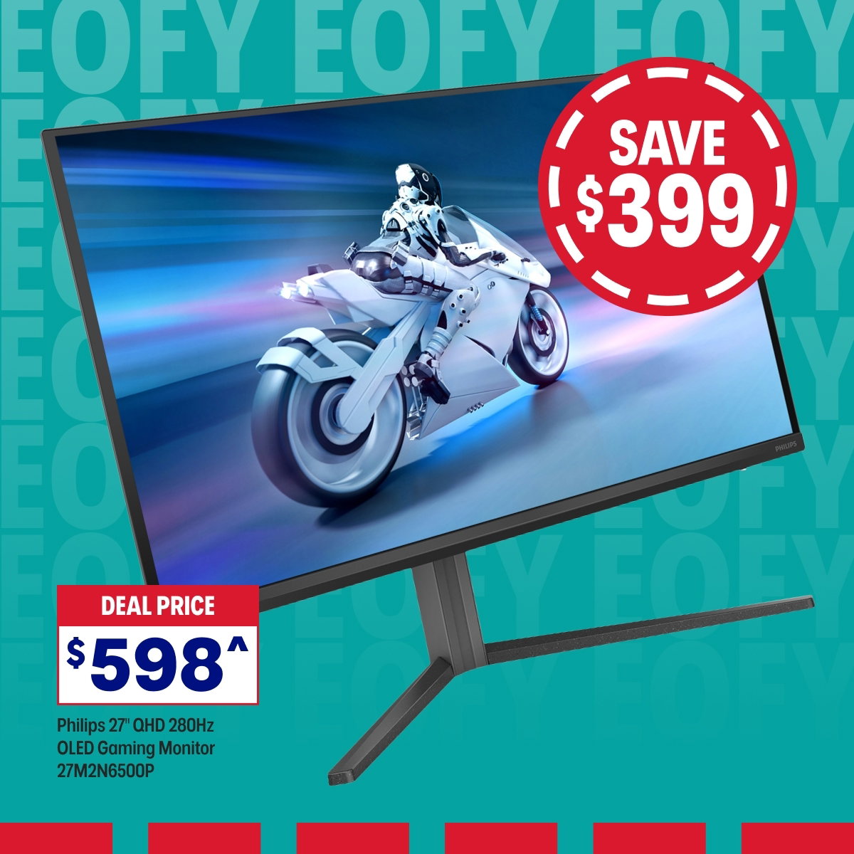 Philips 27" QHD 280Hz OLED Gaming Monitor