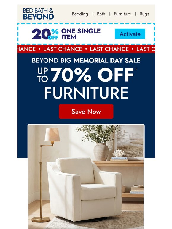 Furniture deals this good won’t last