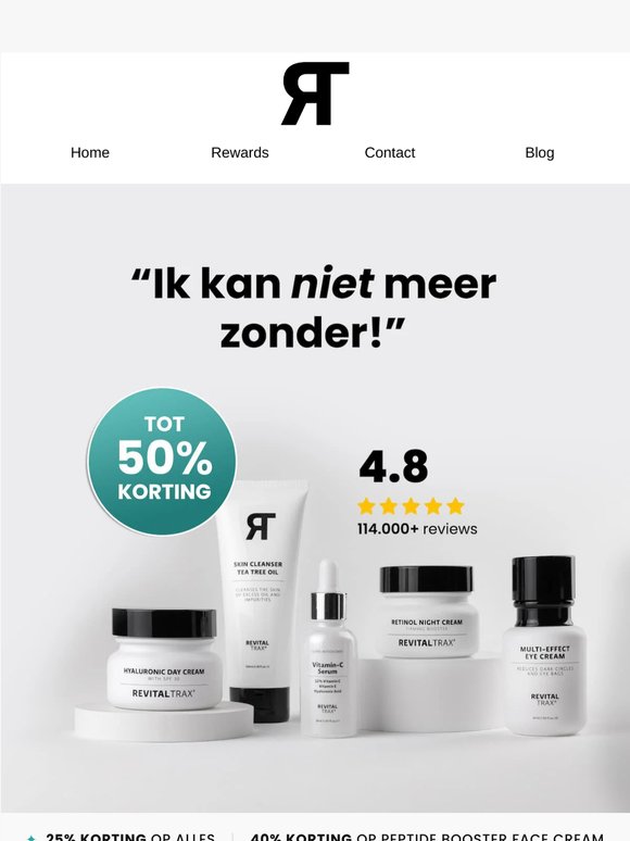 —, ontdek waarom duizenden klanten kiezen voor RevitalTrax ✨