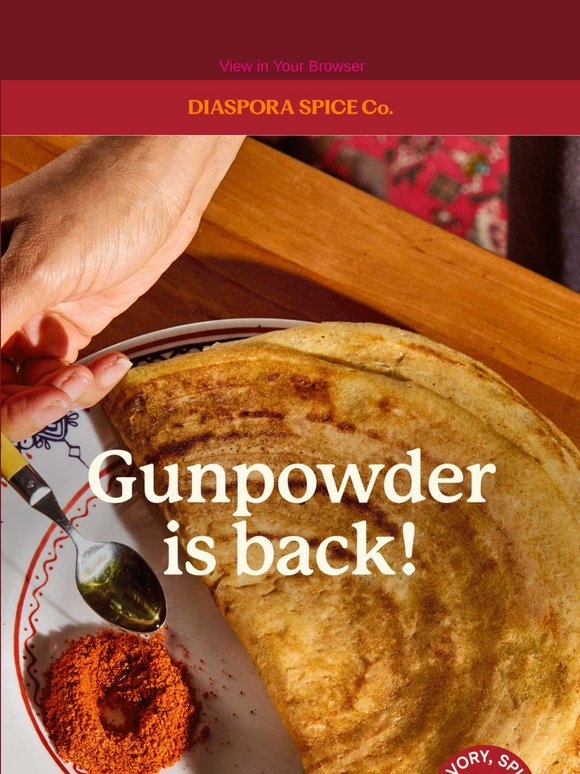 Padma Lakshmi's Gunpowder Returns!!