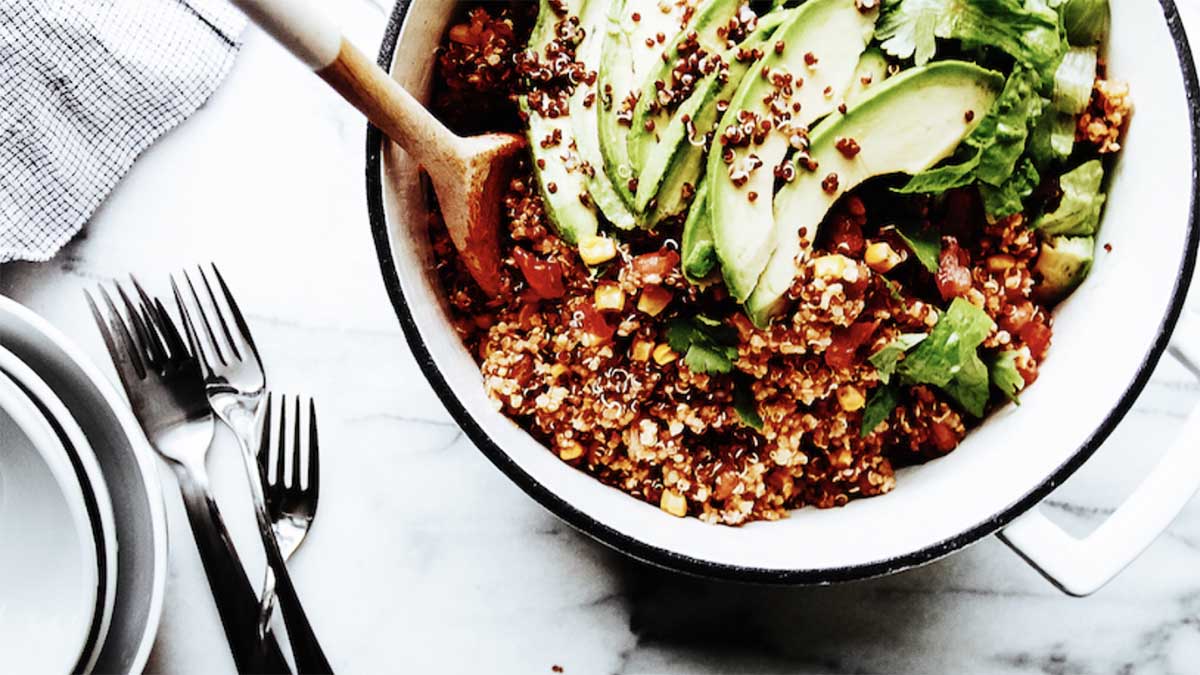Image of Mexican rice bowl