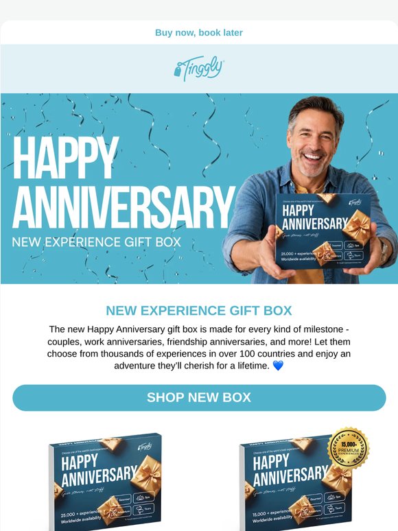 NEW Experience Gift Box - Available Now 💙✨