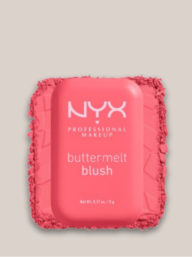 NYX Professional Makeup Buttermelt Fard à Joues Tenue Jusqu’à 12 H, Anti-Décoloration et Anti-Transfert (Différentes Teintes)