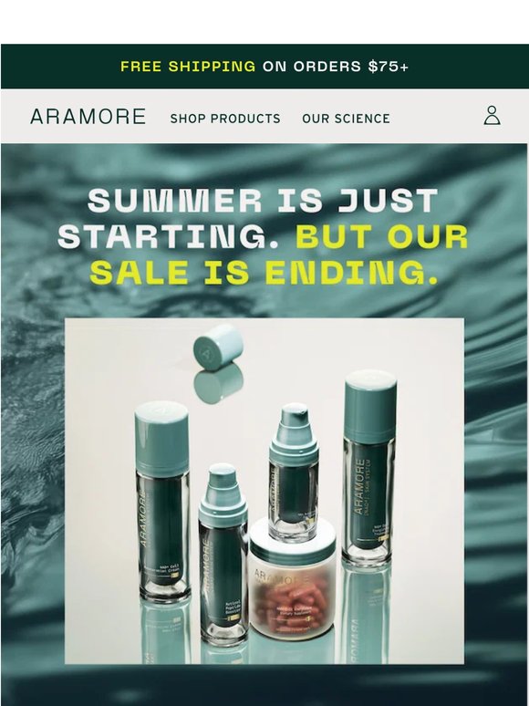 Last call: 25% off ends at midnight.