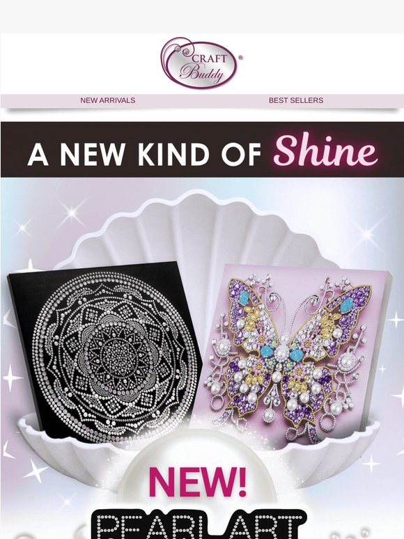 NEW! Pearl Art Kits
