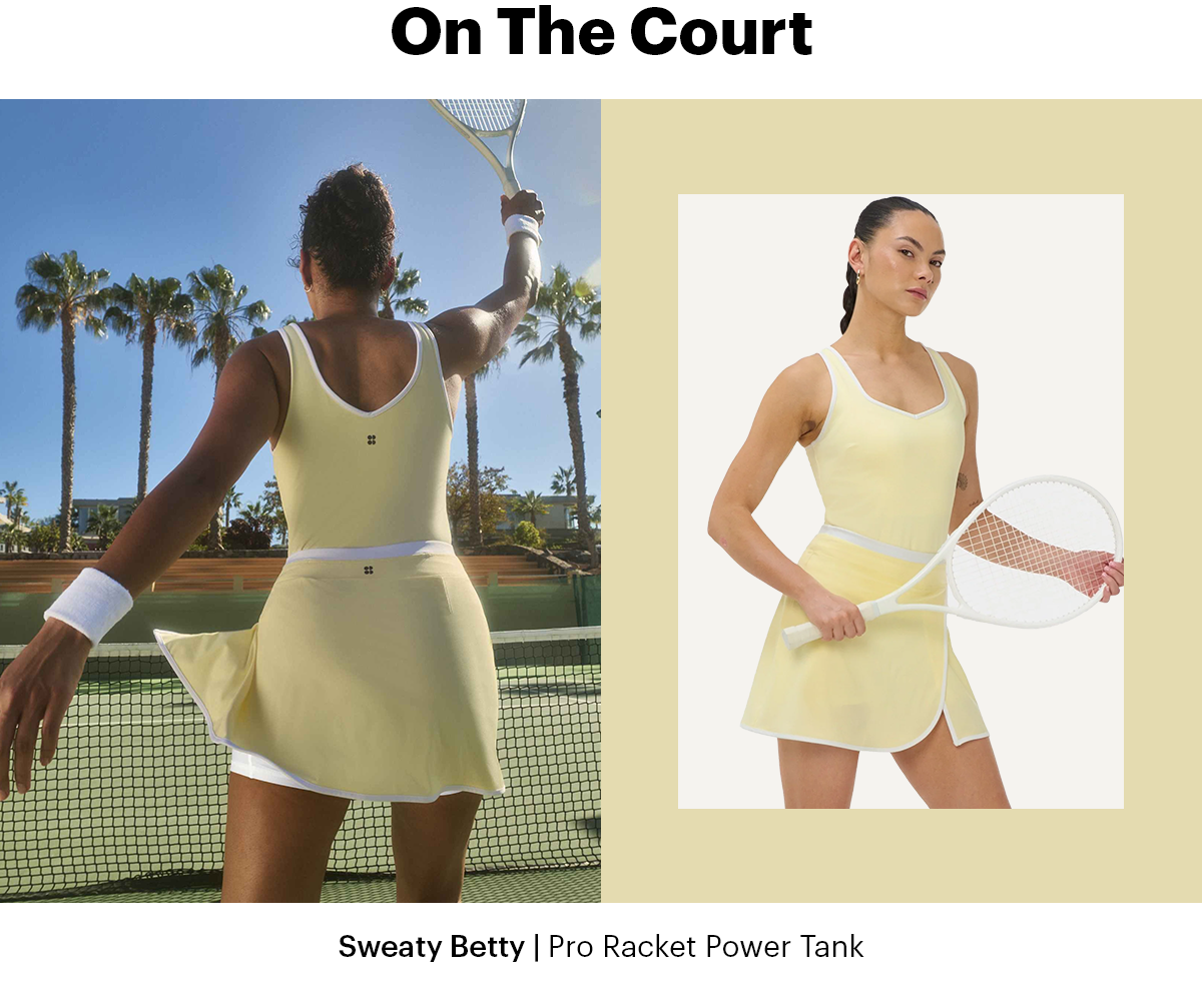 Sweaty Betty - Pro Racket Power Tank