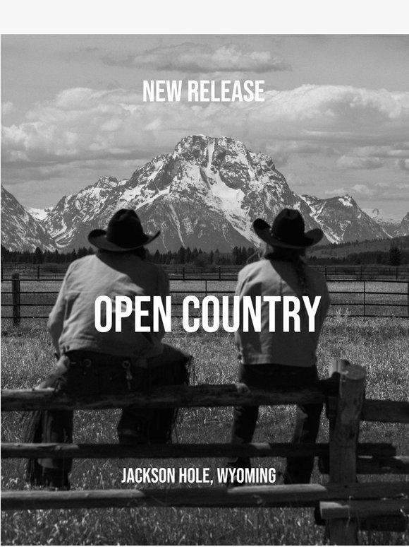 New Release: Introducing Open Country 🐎 🖼️