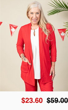 Lightweight Open-Front Cardigan
