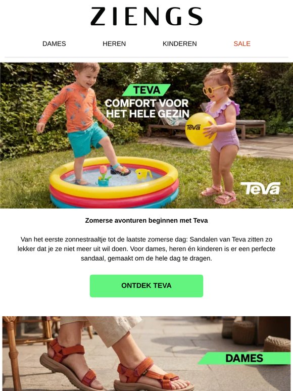 De ultieme sandalen voor warme dagen