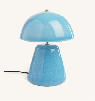 Habitat Hayden Ceramic Table Lamp - Blue