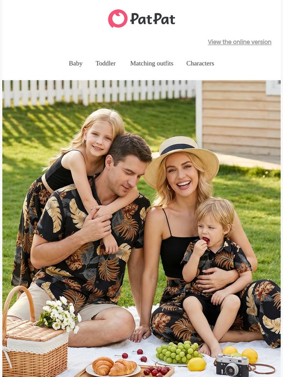Backyard Dress Code? Matching 😍