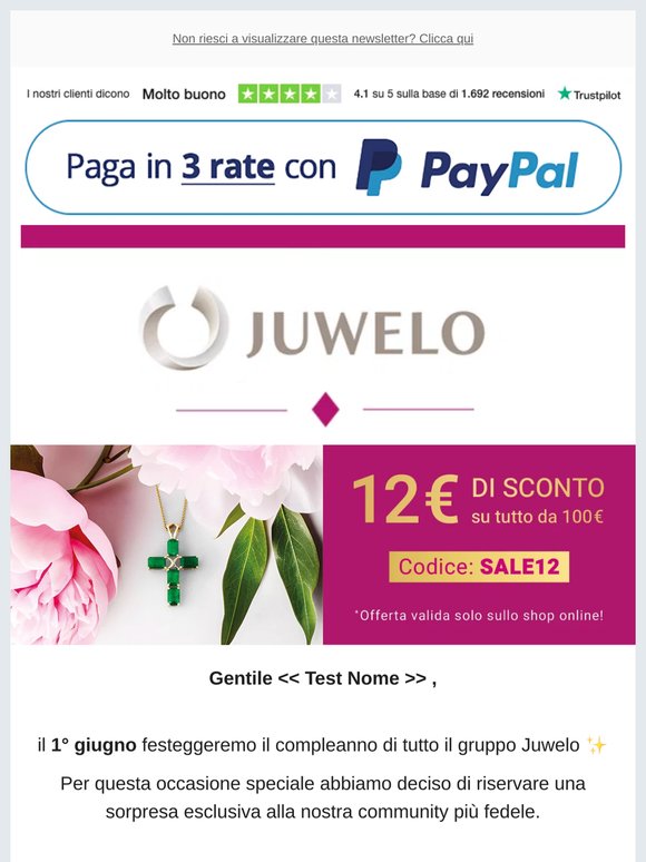 🎉 Il compleanno di Juwelo si avvicina… e arrivano le prime sorprese