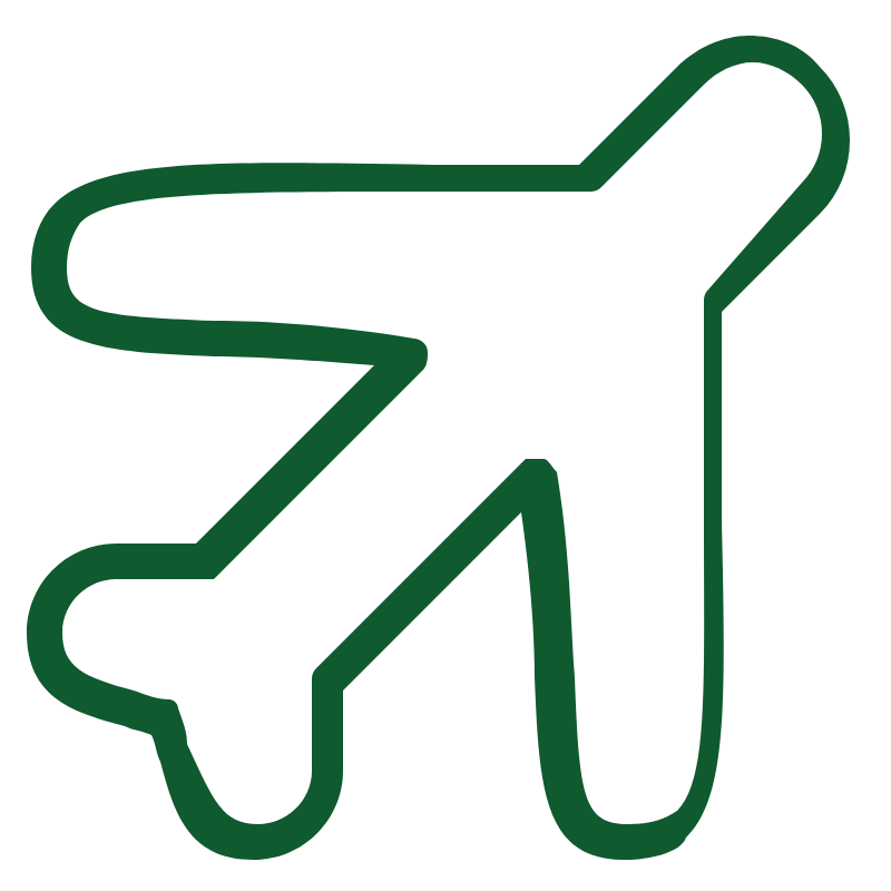 Lufthavn: 60 km