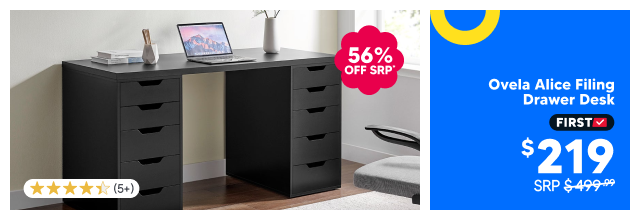 Ovela Alice Filing Drawer Desk