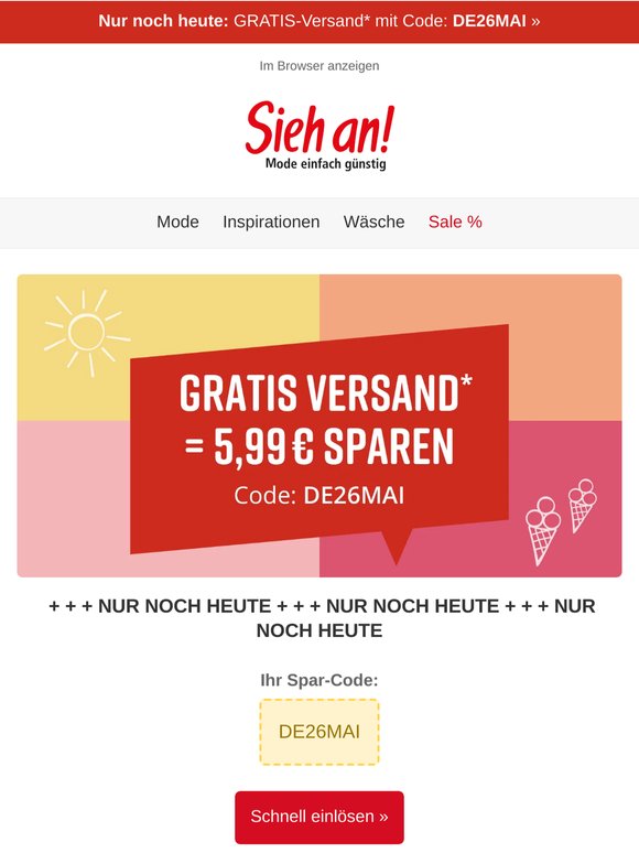 ✍️ Code: DE26MAI = Versand GRATIS 💰
