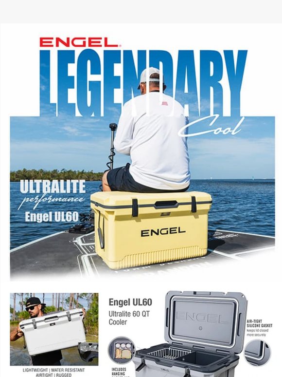 Engel Ultralite 60 - Performance is Lighter Than Ever!