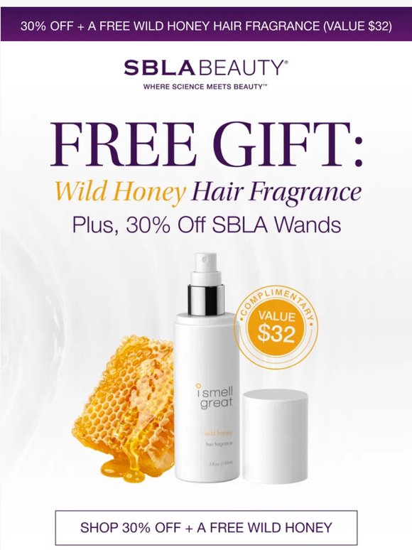 "Wild Honey isn't what you'd expect it to be" Randi, SBLA + I Smell Great Founder