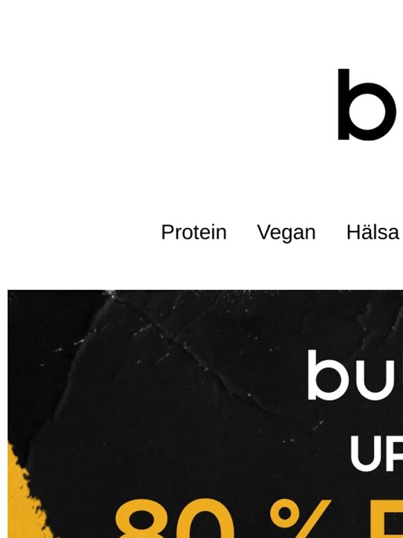 Bulk Week: Upp till 80% rabatt börjar NU 🔥