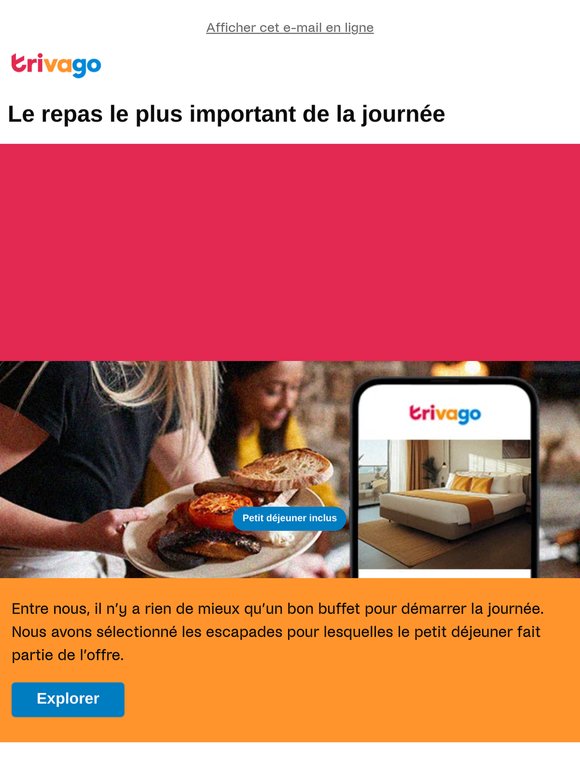Réveillez-vous avec un bon petit déjeuner 🍳