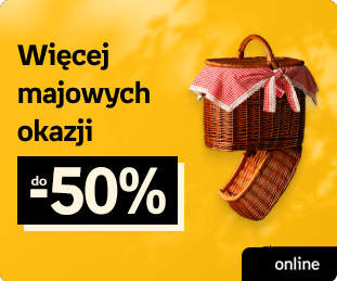 Więcej majowcyh okazji do -50%@