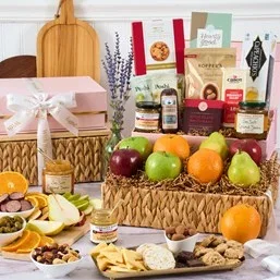 Image of Sympathy Fruit Basket Assortment