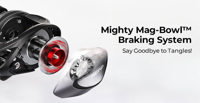 Piscifun® Alloy M2 Baitcasting Reel with Mag-Bowl™ Braking System
