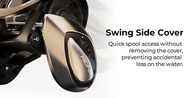 Piscifun® Alloy M2 Baitcasting Reel with Mag-Bowl™ Braking System