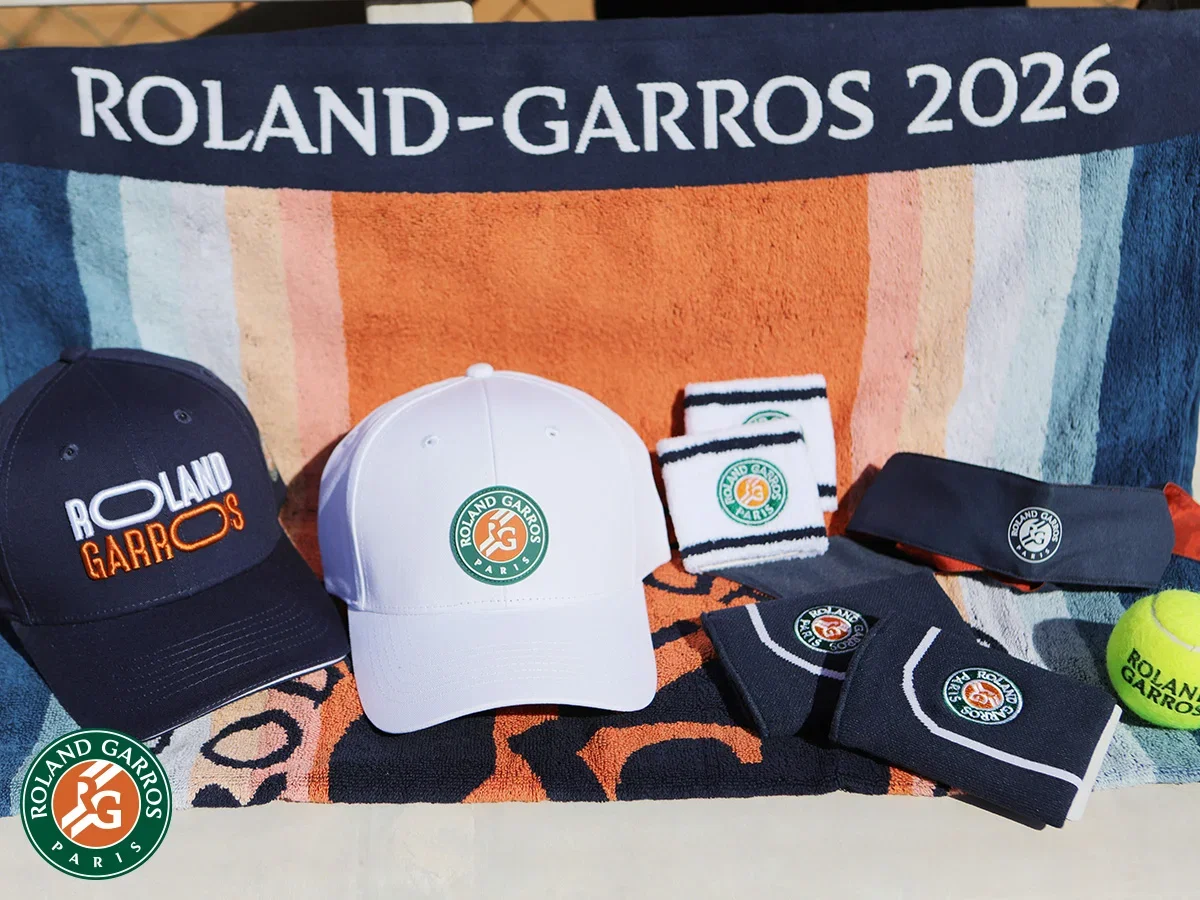 Official Roland Garros Merchandise. 