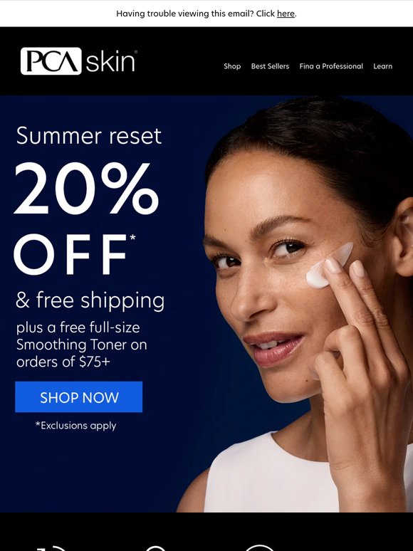 Final hours: 20% OFF* & free shipping (plus a full-size gift)